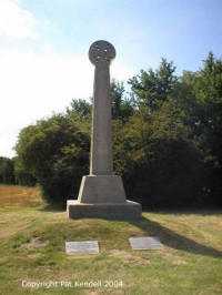 St. Augustines Cross front view